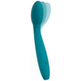 Sweet Smile Vibrator with a Nodding Head Teal Cene