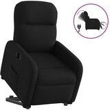 Maison Chic Električni naslanjač - Relax naslanjač s funkcijo vstajanja črn, (22061581) | Shoptok.si