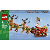 Lego LEGO® Iconic - Božična pustolovščina na Božičkovih saneh (40866) | Shoptok.si
