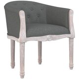 The Living Store Jedilni stol temno sivo blago - Jedilni Stol, (21420224) | Shoptok.si
