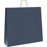  Papirnate vrećice 250 kom s ručkama plave 54x15x49 cm | shoptok.hr