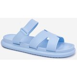 Boto Women's Rubber Slippers With Strap Blue Tavirae | shoptok.hr
