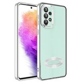  futrola sa niklovanim obodom No1 za samsung A255 galaxy A25 srebrna Cene