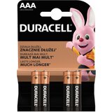 Duracell BATERIJE DURACELL BASIC AAA LR03 (4 kosi, 1,5 V) Cene