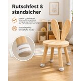 QHENS lesen otroški stol z zajčjimi ušesi in višino sedeža 25cm | Shoptok.si