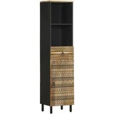 Maison Chic Kopalniška omarica - Kopalniški kabinet 38x33,5x160 cm Masivni les Mango, (21794464) | Shoptok.si