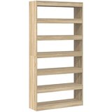  Knjižna polica Sonoma Oak Inženirski les 100 x 30 x 198 cm Police, (22094689) | Shoptok.si