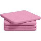  Jastučići za sjedenje 4 pcs Ružičasta 40 x 40 x 3 cm tkanina | shoptok.hr