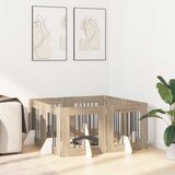  Vrata za pse s postoljem 8 pcs Hrast sonoma 60 x 60 cm | shoptok.hr