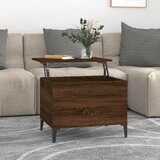  Stolić za kavu Smeđi hrasta 60 x 44,5 x 45 cm konstruirano drvo | Eponuda.ba