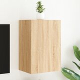 vidaXL Stenska TV omarica sonoma hrast 40,5x30x60 cm inženirski les Cene