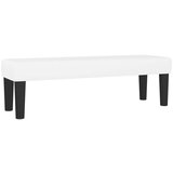 vidaXL box spring postelja z vzmetnico bel 160x200 cm umetno usnje, (20900946) | Shoptok.si