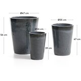 Kave Home Keramični cvetlični lonci v kompletu 3 ks ø 47 cm Rotja – | Shoptok.si