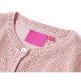  Dječji kardigan pleteni nježnoružičasti 104 | shoptok.hr