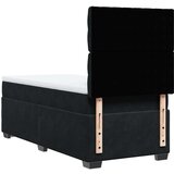Box spring krevet s madracem crni 100x200 cm baršunasti | shoptok.hr
