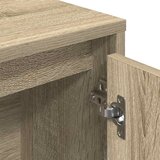  Regal za knjige boja hrasta 89x24x101,5cm od konstruiranog drva | Shoptok.si