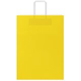  Papirnate vrećice 50 kom s ručkama žute 32x17x44 cm | shoptok.hr