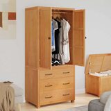  Set namještaja za pohranu s ladicama Smeđa Konstruirano drvo | shoptok.hr