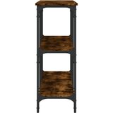  Konzolni stol boja hrasta 150x29x75 cm od konstruiranog drva | Eponuda.com