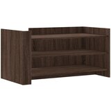 Maison Chic Klubska mizica - kavna mizica - Nizka mizica rjavi hrast 100x50x50 cm inženirski les, (21753414) Cene