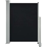  Uvlačiva bočna tenda za terasu 100 x 300 cm crna | shoptok.hr