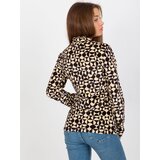 RUE PARIS Blouse-RP-BZ-8187-2.06-black-beige | Shoptok.si