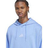 Adidas Športna majica 'Feelcozy' svetlo modra / bela | Shoptok.si