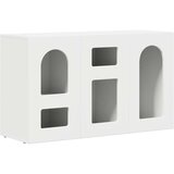  Strani šal Bela 100 x 35 x 59 cm Konstruiran les, (5000108563) | Shoptok.si