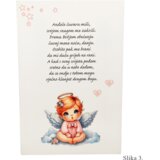  Vnesite toplino in vero v otroško sobo z molitvijo 'Angel varuh - 3. Rožnati angel - Š001417 | Shoptok.si