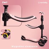 Sun Baby 3u1 dječji romobil Flash roza | shoptok.hr
