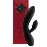 Feelztoys rabbit vibrator - Lea, črn (bleščeč) Cene
