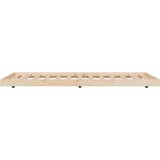  Okvir za krevet 100 x 200 cm od masivne borovine | shoptok.hr