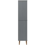  Knjižna omara MOLDE siva 85x35x170,5 cm trdna borovina, (20705820) | Shoptok.si