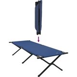  Sklopivi kamperski krevet Plava 210 x 80 x 46 cm Oxford tkanina | shoptok.hr