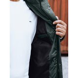 DStreet Kurtka męska zimowa z odpinanym kapturem zielona | Shoptok.si