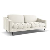 Makamii Bijela baršunasti sofa 202 cm Nalu – | shoptok.hr