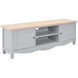 vidaXL TV omarica siva 120x30x40 cm iz lesa | Shoptok.si
