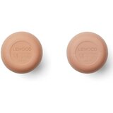 Liewood set 2 silikonskih stekleničk s slamico ellis tuscany rose/pale tuscany mix | Shoptok.si