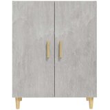 vidaXL Komoda betonsko siva 70x34x90 cm konstruiran les | Shoptok.si