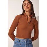  Ženski džemperi UB00120, Braon | Eponuda.com