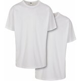 UC Men Organic Base T-Shirt 2-Pack White+White Cene