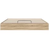  Otomanski krevet s pohranom Sonoma hrast 203 x 160 x 25 cm | shoptok.hr