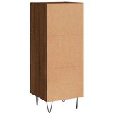 vidaXL Komoda boja smeđeg hrasta 34 5 x 34 x 90 cm konstruirano drvo | shoptok.hr