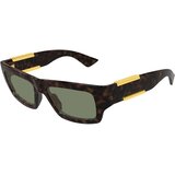 Bottega Veneta BV1452S 002 ONE SIZE (53) Havana/Zelena Cene