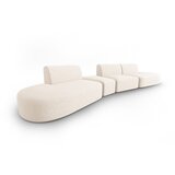 Milo Casa Bež sedežna garnitura iz šenilje levi kot 428 cm Paolo – | Shoptok.si
