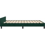  Okvir za krevet bez madraca tamnozeleni 140x200 cm baršunasti | shoptok.hr