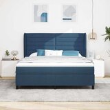 Box spring krevet s madracem Plava 180 x 200 cm tkanina | shoptok.hr