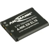 A-Nik ENEL 19 akumulatorska kamera Nadomešča originalno baterijo (kamera) EN-EL19 3.7 V 700 mAh, (493961)