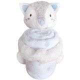 Kikka Boo ćebence za bebe sa plišanom igračkom 70×100 little fox Cene