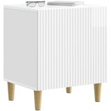  Noćni ormar Bijela visokog sjaja 43 x 34,5 x 50 cm | shoptok.hr